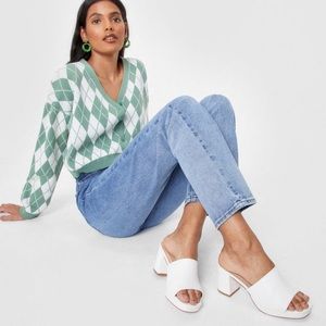 NASTY GAL MULE HEELS